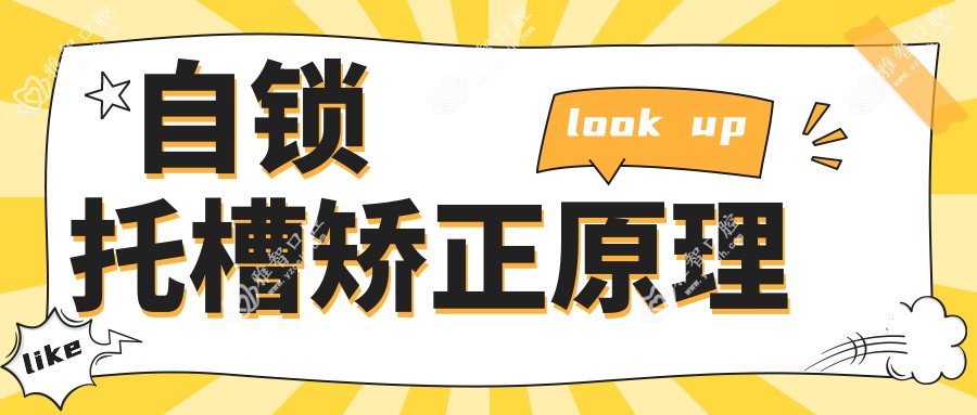 自锁托槽矫正原理