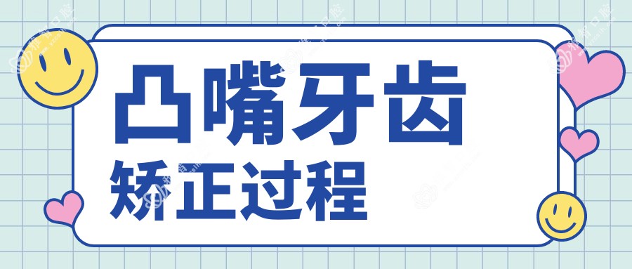 凸嘴牙齿矫正过程