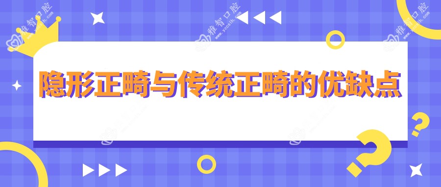 隐形正畸与传统正畸的优缺点