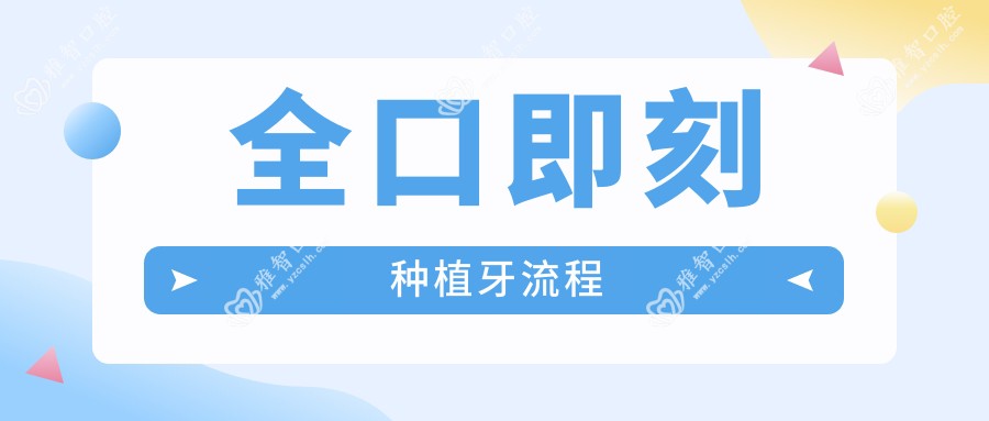 全口即刻种植牙流程