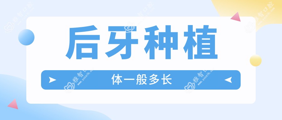 后牙种植体一般多长