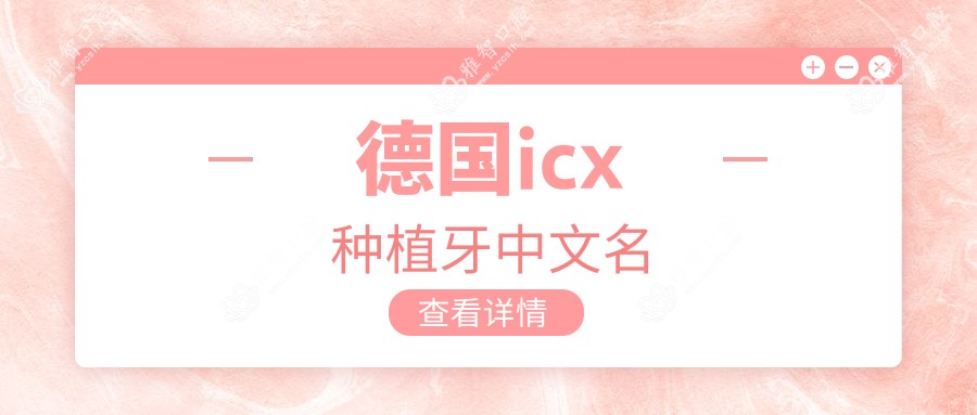 德国icx种植牙中文名