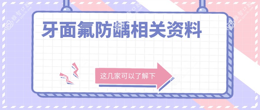 牙面氟防龋相关资料