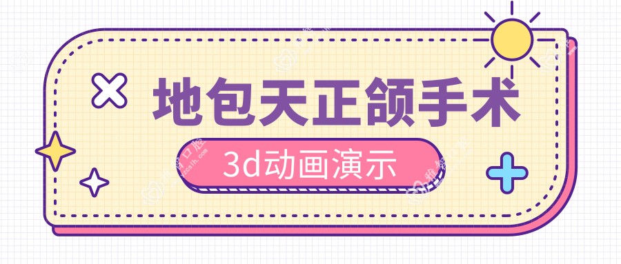 地包天正颌手术3d动画演示
