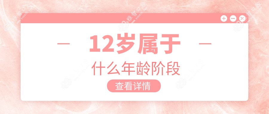 12岁属于什么年龄阶段