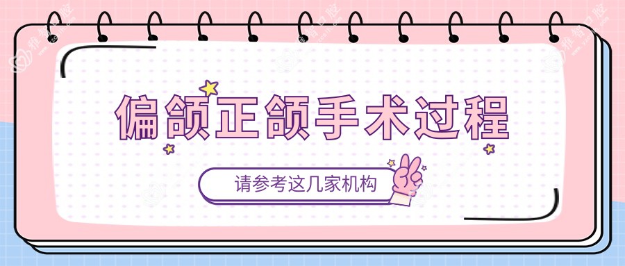 偏颌正颌手术过程