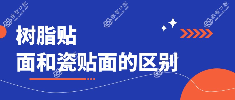 树脂贴面和瓷贴面的区别