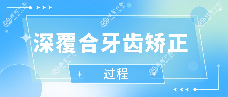 深覆合牙齿矫正过程