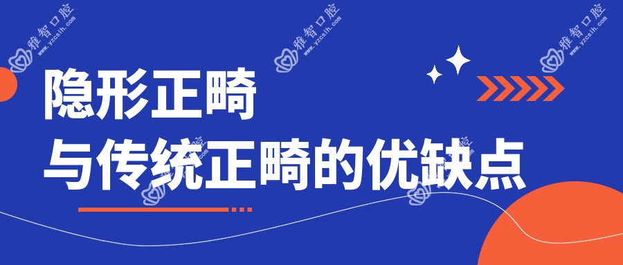 隐形正畸与传统正畸的优缺点