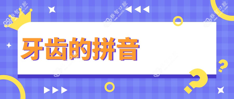 牙齿的拼音