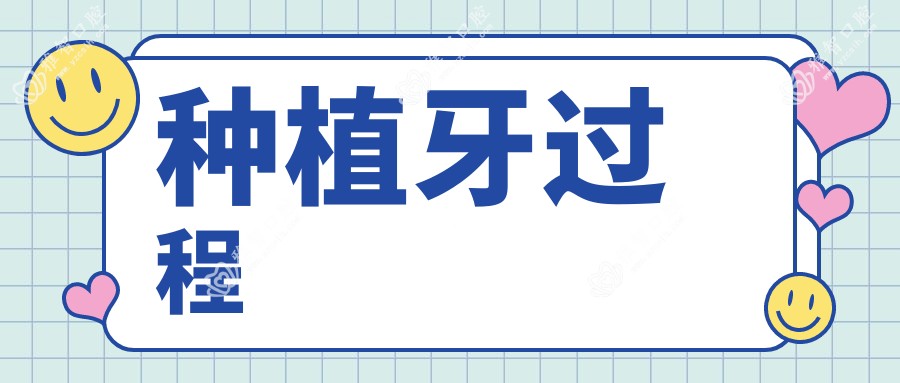 种植牙过程