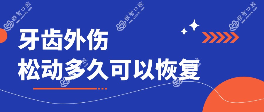 牙齿外伤松动多久可以恢复