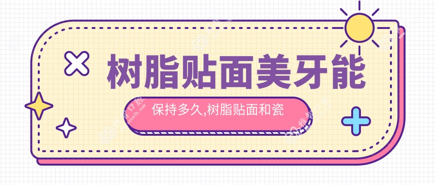 树脂贴面美牙能保持多久,树脂贴面和瓷贴面的区别