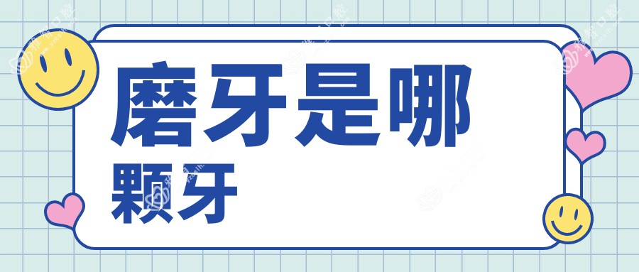 磨牙是哪颗牙