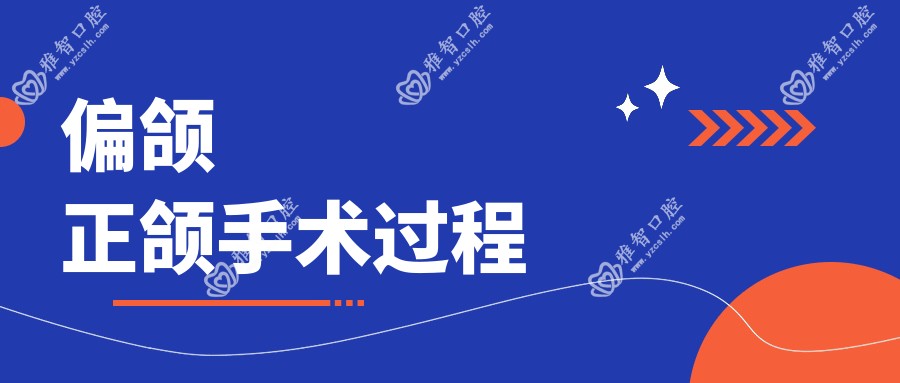 偏颌正颌手术过程
