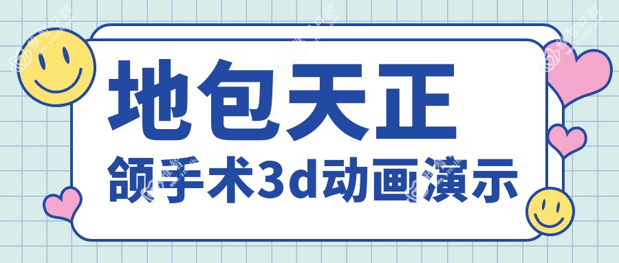地包天正颌手术3d动画演示