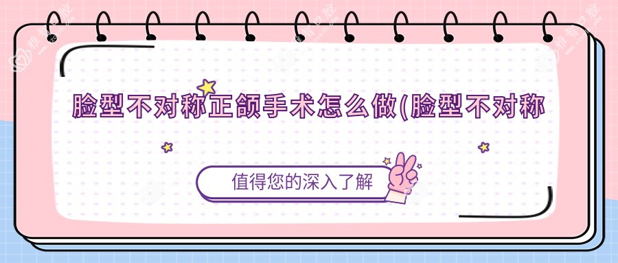 脸型不对称正颌手术怎么做(脸型不对称正颌手术多少钱)