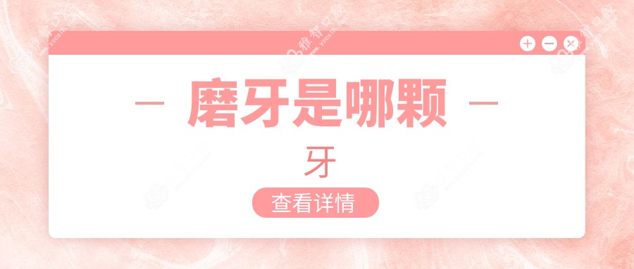 磨牙是哪颗牙