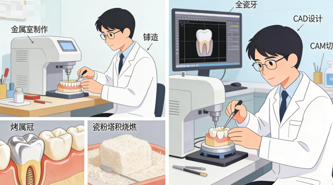 睿典瓷牙冠是哪里产的？瑞典Nobel Biocare公司生产的高端全瓷牙冠