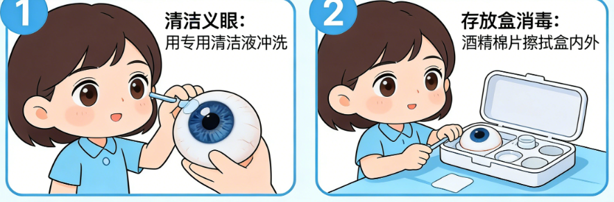 义眼片有几种材质？5种类型价格曝光！高分子5000-25000元，玻璃款达6万+