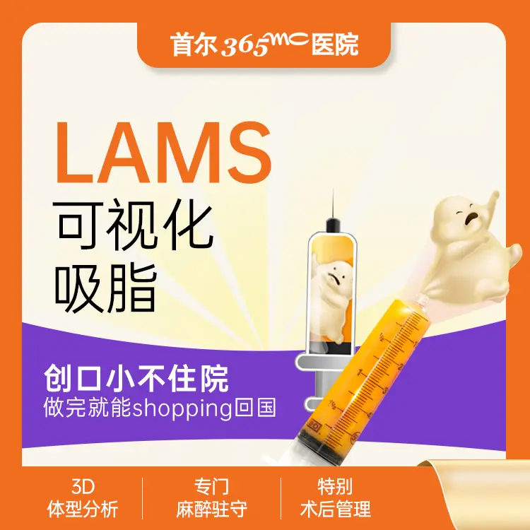 蘭斯抽脂小腿 療程示意