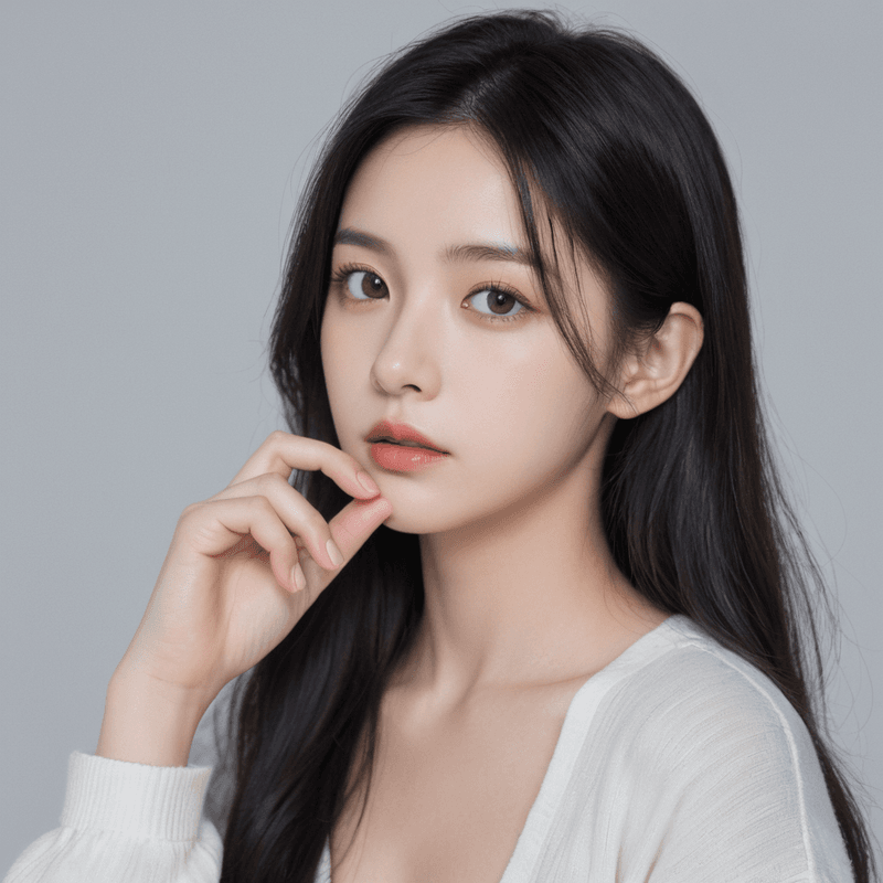 AI美女示意图 AI美女示意图