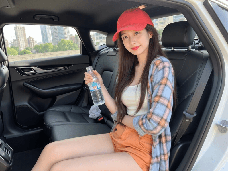 AI美女示意图